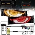 2Pcs LED Augen Für Lkw Frontscheibe Devil Eyes Lkw LED Augen