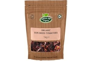 Organic Sun Dried Tomatoes Halves 1kg by Hatton Hill Organic - Free UK Delivery