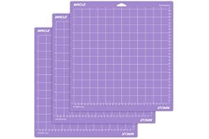 AIRCUT - Tappetino da taglio per cricut Maker/Explore Air 2/Air/One, Forte Cutting Mat per Cricut Joy Quilting Cricket taglio Mats per Cricut, Confezione da 3
