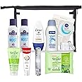 Travel Toiletries Set for Women | Mini Toiletries - Travel Essentials - Travel Size Toiletries Set for Hospital, Over Night Stay - Airport Security Approved Liquids