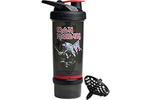 Smartshake Revive Protein Shaker Bottle, Leakproof & Durable Shaker for Protein Shakes, Fitness Workout Supplements Storage Box for Sport & Gym, BPA & DEHP Free - 750 ml, Maiden Shaker