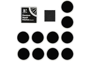 VeloChampion Kit di Riparazione forature Toppe autoadesive per Pneumatici da Bici per Strada, MTB, BMX, ebike | per forature per Biciclette