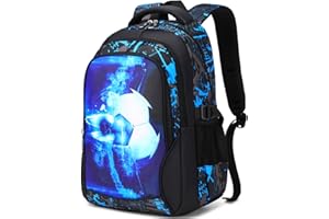 SOMBLG Mochila Niño Mochilas Escolares Chico Adolescente Grandes Niños Mochila Impermeable Colegio Escolar Adaptable Instituto