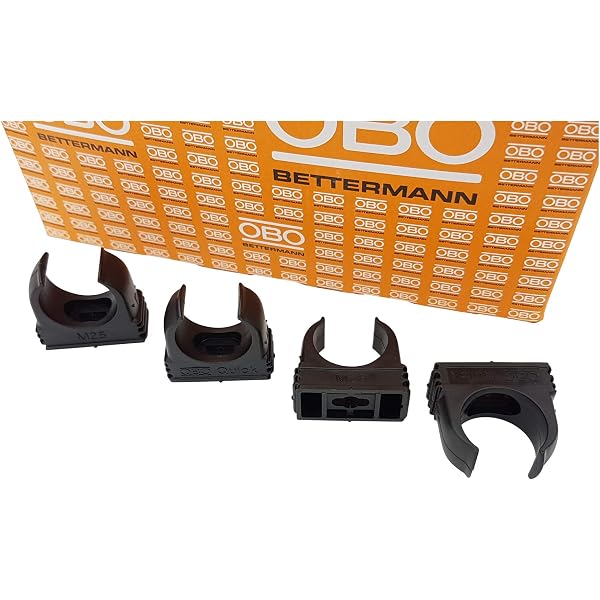 OBO Bettermann Quick-Schelle M25, schwarz, 100 Stück : Amazon.de 