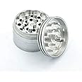Outontrip Classic Metallic Herb crusher, Grinder Medium with filter (Herb grinder/Herb crusher 42 mm)