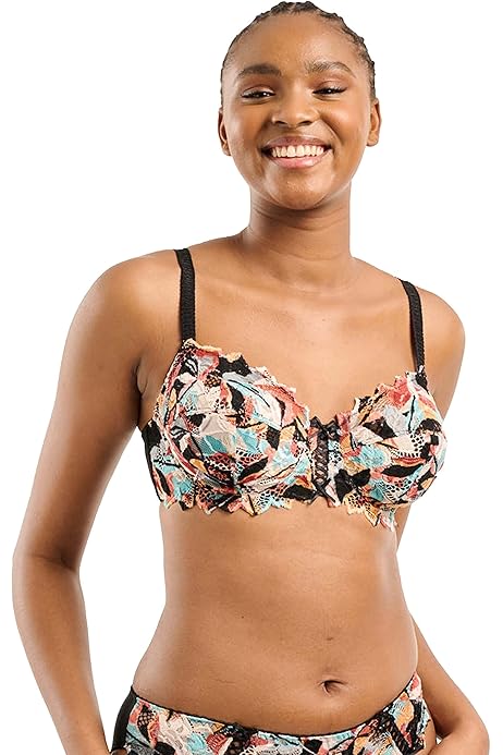 Generisch 2025 - Soutien-gorge Sans Coutures Pour Femme, Sans Armature, Soutien-gorge Push-up Avec Bords Ondulés, Bralettes Douces Et Confortables Sans Armatures, Couverture Complète, Soutien-gorge