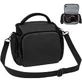 Ainiv DSLR Camera Bag, Waterproof and Shockproof Camera Bag SLR(Black) | Adjustable Shoulder Strap, Photo Accessories Bag, Ca