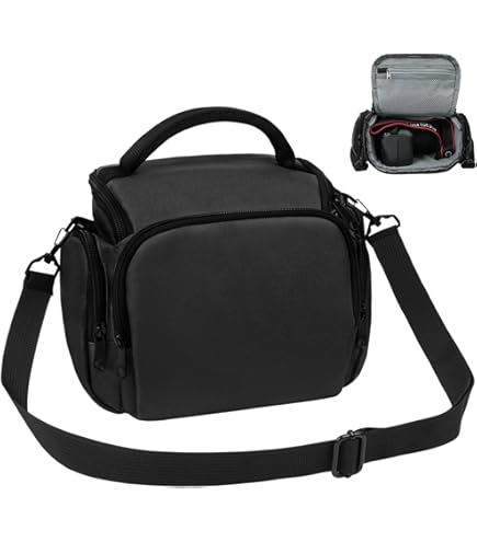 Vhbw Pochette Sacoche En Gris Pour Caméra Canon EOS M10, Legria HF R706