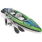 Intex Challenger K2 Schlauchboot - Aufblasbares Kajak - 351 X 76 X 38 cm - 3-teilig