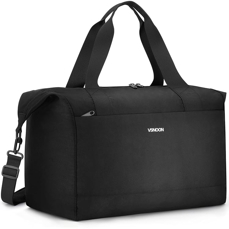 YOODI Bagage Cabine 40x30x20 Wizzair Sac de Voyage Pliable Sac Voyage Cabine Avion Imperméable Petite Valise Cabine Sac de Sport Weekend Duffel Sacs Camping 25L