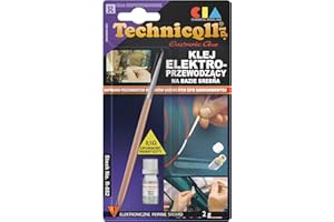 TECHNICQLL Colla adesiva elettroconduttiva per circuiti di riscaldamento circuiti stampati 2g Nuovo
