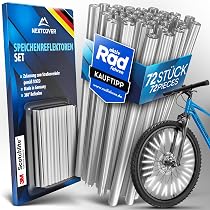 Réflecteurs De Rayons Vélo PEDALUXX Avec 3M Scotchlite - Homologués StVZO, 360° Visibilité Pour Sécurité Nocturne