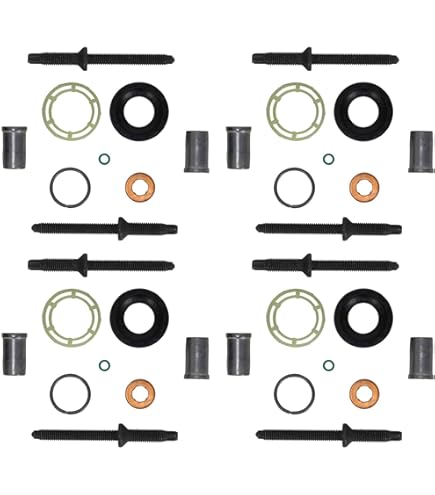 Kit De Pièces Injection Essence BOSCH F00VH35005 | Compatible Alfa Romeo 159, GT, Brera, Spider 1.9 & 2.2 JTS - Pièce D'origine Qualité Constructeur