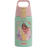 SIGG - Shield One Disney Prensesleri Paslanmaz &Ccedil;elik &Ccedil;ocuklar İ&ccedil;in İ&ccedil;ecek Şişesi - Gazlı İ&ccedil;ecekler i&ccedil;in Uygun - Sızdırmaz - T