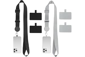 Vspek Cordones Universal de Teléfono Móvil con Parche, Compatible con la mayoría de los teléfonos Inteligentes para Estuches de teléfonos