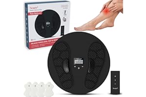 TERAPIO Smart Circulation Foot & Leg Massager with EMS & TENS Technology. Medical Device Designed to Ease Aches and Pains.