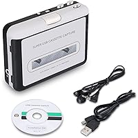 Incutex lecteur et convertisseur de cassettes au format MP3 AVEC PC – Convertisseur digital de cassettes