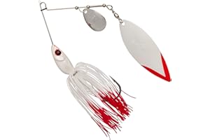 GUNKI SPINNERBAIT Spinnaker - 21G - 21, A l'unité, Red Head, 1.5-3.5