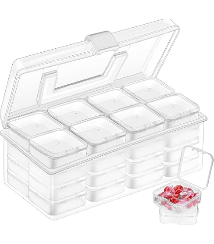 Boîte à Bijoux QWORK En Velours Avec Couvercle Transparent - Organiseur 7 Compartiments Pour Bagues Organisateur Bijoux 7 Cases Transparent Boîte à Bijoux QWORK En Velours Avec Couvercle Transparent - Organiseur 7 Compartiments Pour Bagues Organisateur Bijoux 7 Cases Transparent