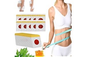 PEOBAETY 60 Stück Bienengift Pflaster Zum Abnehmen, Bee Venom Pflaster, Bienengift Lymphdrainage Schlankheitspflaster, Slimming Patch Lymphatic Drainage, Abnehmen Pflaster Geeignet Für Personen Jeden Alters