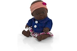 Miniland - Ropa para Muñeca de 21 cm, Accesorio de Ropa para Muñecos, Conjunto Entretiempo Flor 21cm