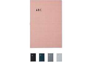 Design Letters Letter board - A3 (Nude) – Tableau à lettres pour un usage quotidien et de nombreuses fonctions, accrochez-le au mur dans la cuisine, le hall d'entrée ou le bureau