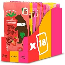 Bear Snack Alla Frutta (Yoyos Ribes Nero, 2 X 5pk - 3