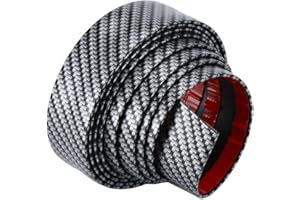 ETOPARS Car Door Sill Protector Strips Carbon Fiber Auto Bumper Guard Scratch Protection Sticker Trim Threshold Anti Scratch 2.5m*5cm