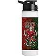 Ron Brando Ronaldo Printed Aluminum Water Bottle for Adults, Sipper Cap-750ml Sports/School/Outdoor/Gym/Home/Office/Travel/Boys/Girls