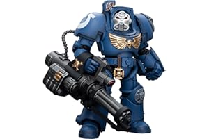 TOYVERSE JOYTOY 1/18 Figurka akcji Warhammer 40,000, Ultramarines Terminator Squad Terminator z Armatą szturmową, model postaci ruchomych stawów, 15 lat i więcej