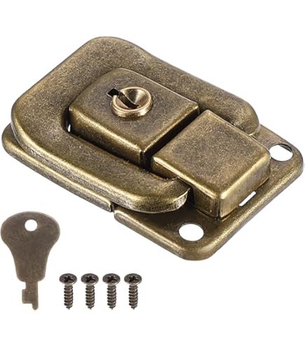 4Pcs Hasp Lock Spring Toggle Latch Catch Lock For Case Chest Box Locks