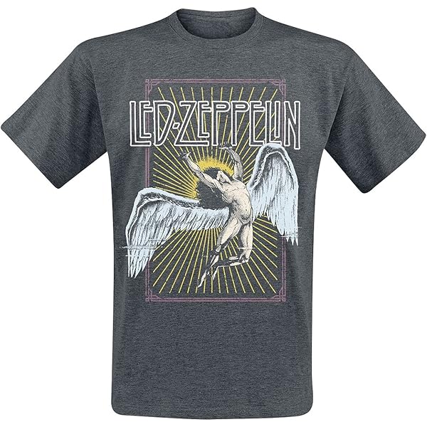 Led Zeppelin 1 Remastered Cover Oficial Camiseta Para Hombre