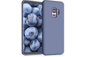 kwmobile Etui kompatybilne z Samsung Galaxy S9 - Miękkie i cienkie silikonowe etui na telefon - Lavender Grey Mat