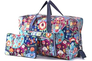 Arxus Große Faltbare Reisetasche Tragen Sie die Reisetasche am Wochenende über dem Gepäck mit Schultergurt