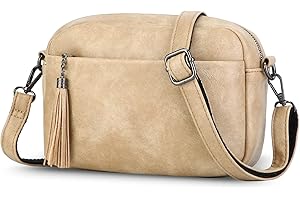 Asvert Women Shoulder Bag Small Crossbody Bags Ladies Mobile Phone Bag for Hanging Modern Handbag with Adjustable Shoulder Strap