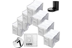 DROCODO 【PACK 7】Bolsas de Repuesto compatibles con la Conga 2290 - Sellado anti fugas - Suministro para 1 año // Sólo compatible con el Modelo 2290 // Gran capacidad - Mayor Durabilidad y Rendimiento