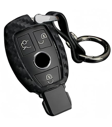 HIBEYO Smart Car Key Case Fits VW Golf 8 Protective Cover Key Cover TPU For Vw Id 3 Id 4 Golf 8 Mk8 Seat Leon Mk 4 Tarraco Ateca Skoda Octavia Key Fob 3 Buttons Grey Blue