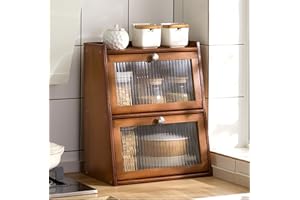 WANWANPER Small Sideboard, Mini Kitchen Cabinet with Door, Sideboards for Storaging Bottles, Dish, Bowl, Cupboard, for Kitchen, Study, Warehouse, Bathroom, Bedroom, Living Room (Dark Brown, 40*28*50cm)