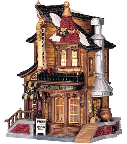 Lemax Santa's Wonderland Building: Hot Chocolate Spa #35070 U2013 American Sale