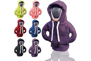 Daofen Gear Stick Hoodie, Funny Car Accessories Hoodie for Gear Stick, Interior Car Gear Stick Hoodie Hoodie Car Gear Shift Cove, Dress Your Knob up with Gear Shift Hoodie Covers (Standard, Purple)