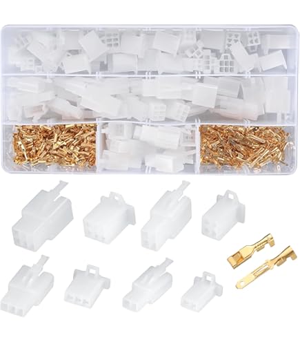 380X Set Steckverbinder Sortiment KFZ Stecker 2-6 Polig Auto - Foto 3