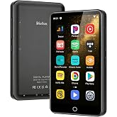 Diofox 80GB MP3 Player with Spotify, Bluetooth and WiFi, 4.0 Inch Full Touchscreen, Android Streaming Music Player, Amazon Mu