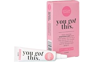 GirlGotLashes You Got This DIY Lash Glue Clear – Sicher & Flexibel – Extra starker Halt für DIY-Wimpernextensions – Latexfrei & Hautfreundlich