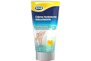 Scholl - Crème Pieds Hydratante Adoucissante 150 ml - Soins des Pieds Secs