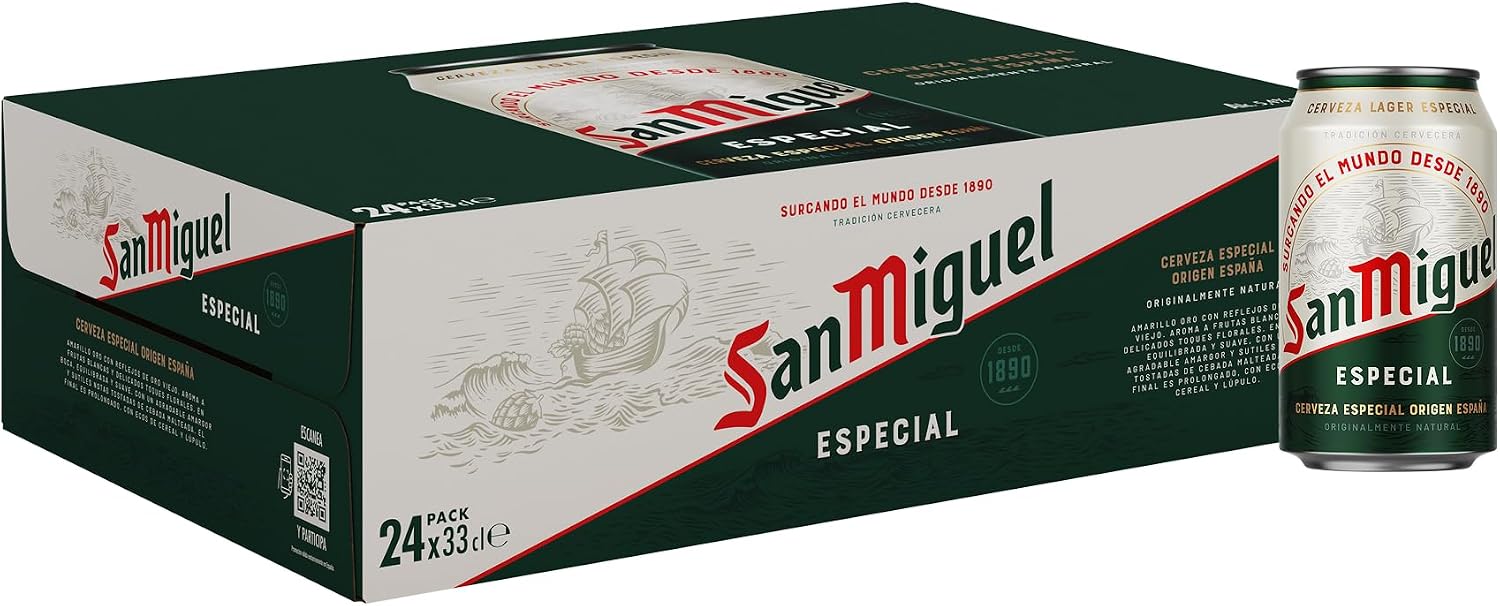Dossier Complet & Guide Pratique : San Miguel Especial Cerveza Lager Premium Pac