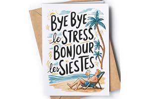 Greeting Cards for Everyone Carte de Retraite - Cadeau Original pour Femme ou Homme - Carte de Bonne Retraite pour Maman, Papa, Collègue et Ami - EU 119