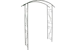 Louis Moulin Arche Tube Rond 20 Pont 148x40x207 cm - Vert Sapin - Made in France