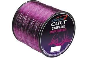 CLIMAX CARP CULT CULT Deep Purple Climax Angelschnur Karpfenschnur Fluorocarbon ummantelt 0,35mm