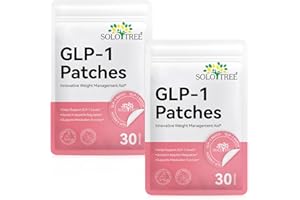 RKPROUC 2 Pack GLP-1 Patches, Natural Ingredients Patch, Gentle and Soothing for Women,60 Count