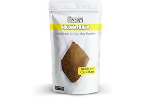 Bio2Grow Dolomitkalk 1 KG – Magnesium und Calcium für Bodenverbesserung, pH-Wert-Regulierung und gesundes Wachstum